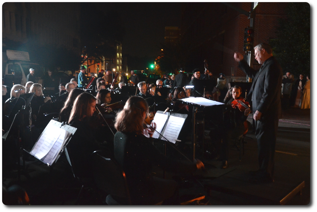 Symphony performs at outside event